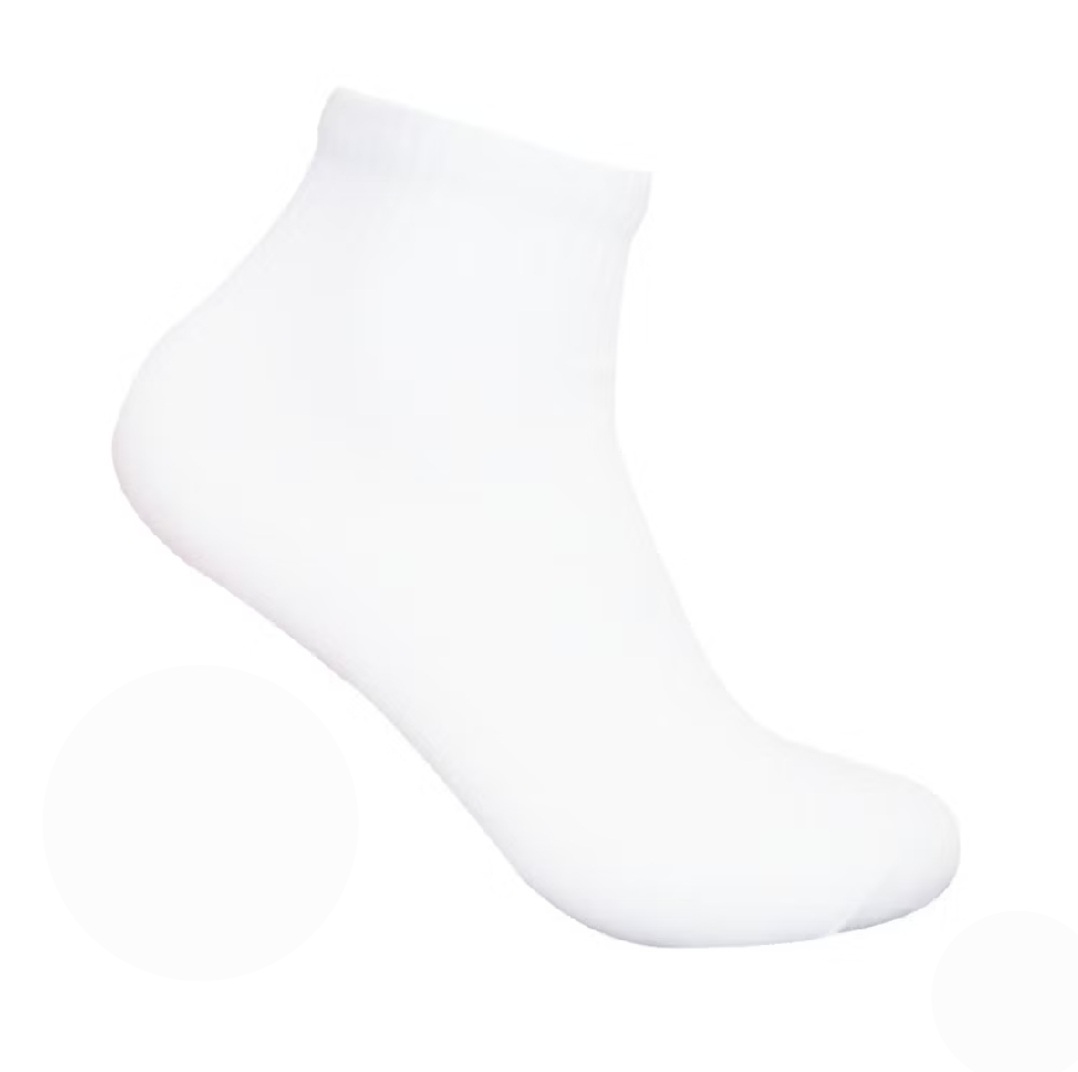 kaos kaki pendek polos putih